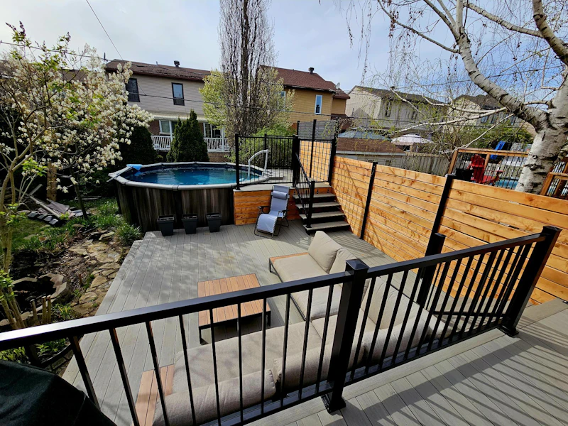 Moulures pour séparateur, Piscine
