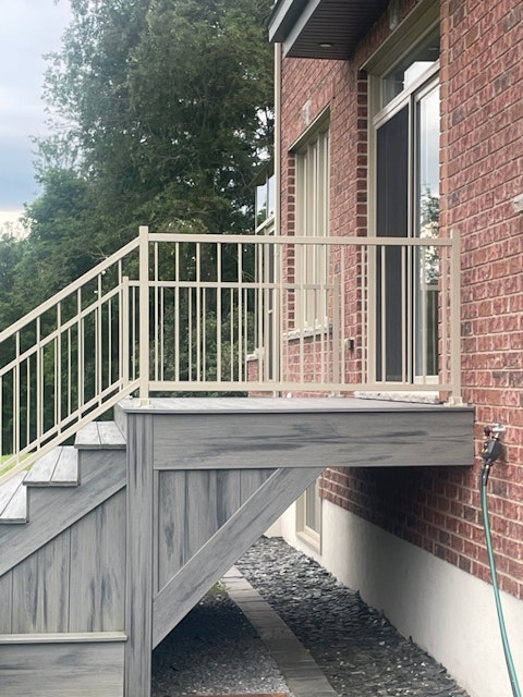 Moderne barreau simple main Kaki