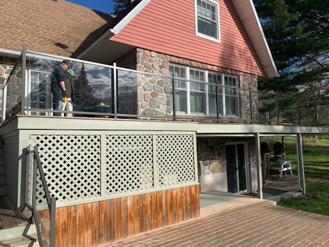 Moderne verre 6mm brun commercial