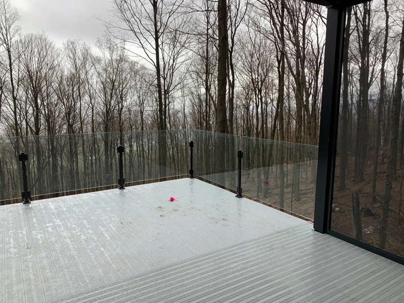 Rampe Panorama en verre 12 mm, Balcon