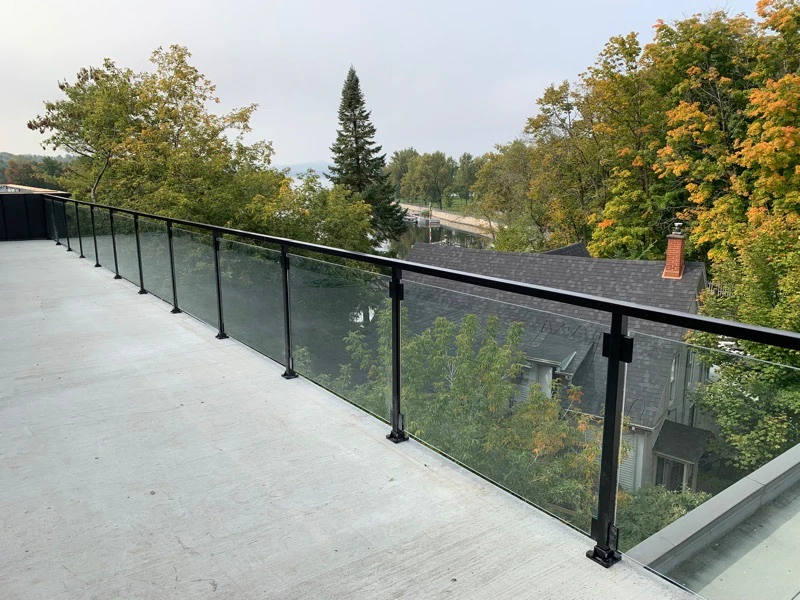 Rampe Zen en verre 6 mm, Balcon
