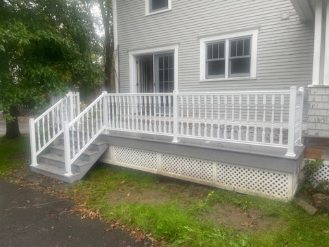 Victorienne barreau tourne blanc