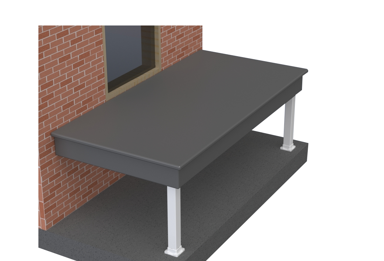 Balcon structural Fibre de verre