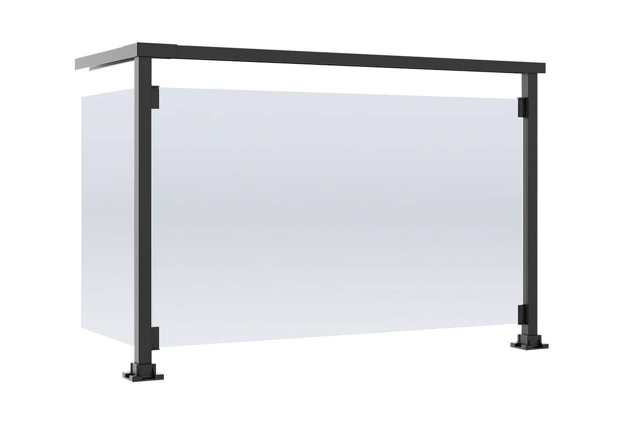 Rampe Zen en verre 6 mm