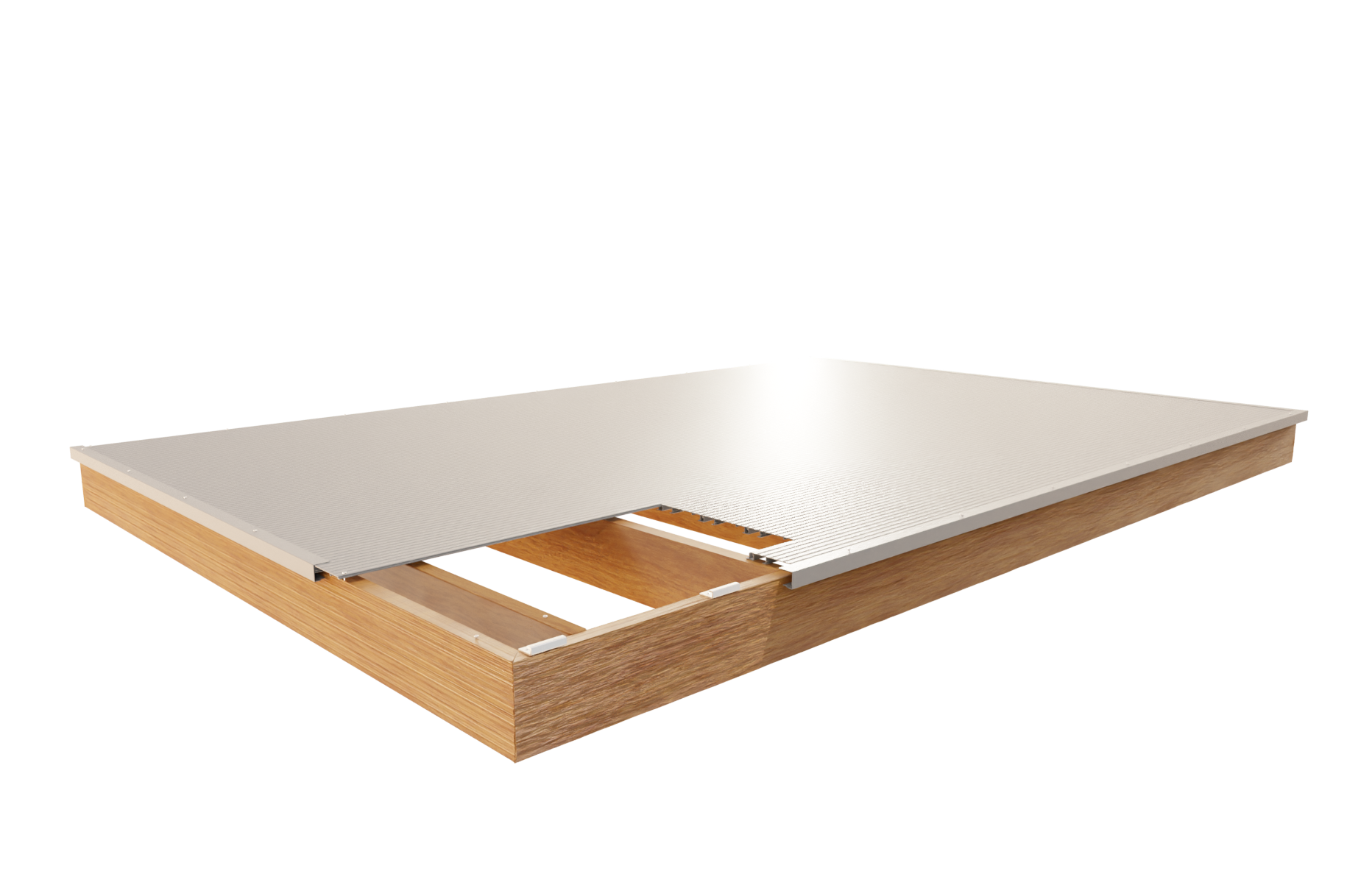 Plancher 100% aluminium