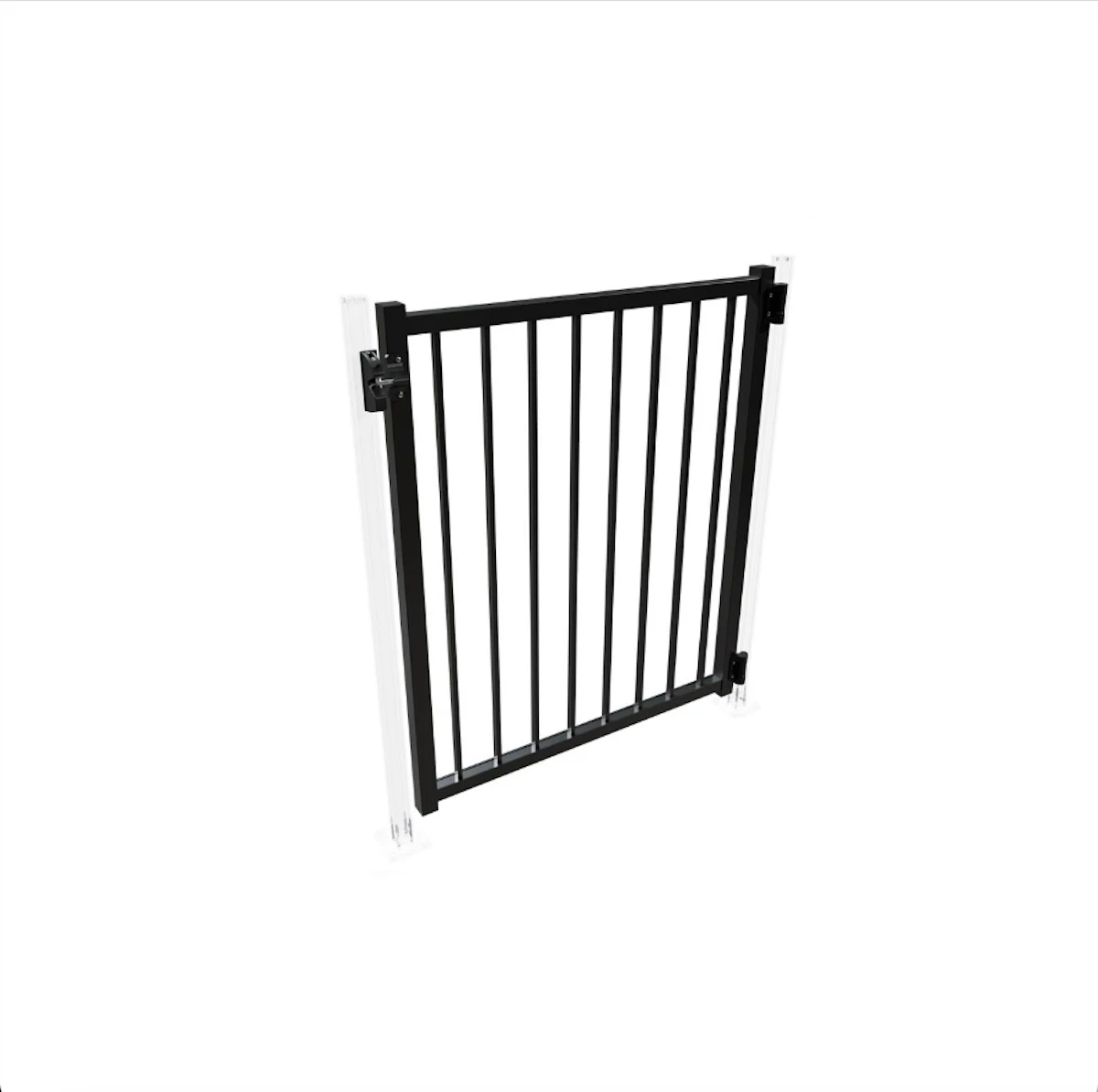 Porte Moderne 5 (ajustable - Poteaux 1 ¾")
