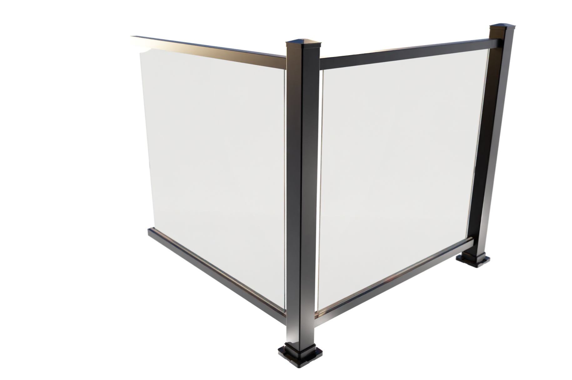 Rampe Moderne en verre 6 mm