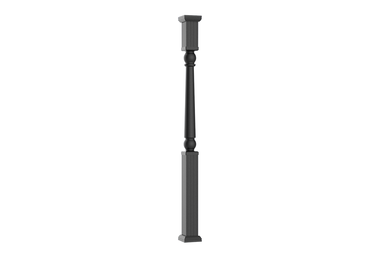 Colonne Victorienne tournée 5  ½" x 5  ½"